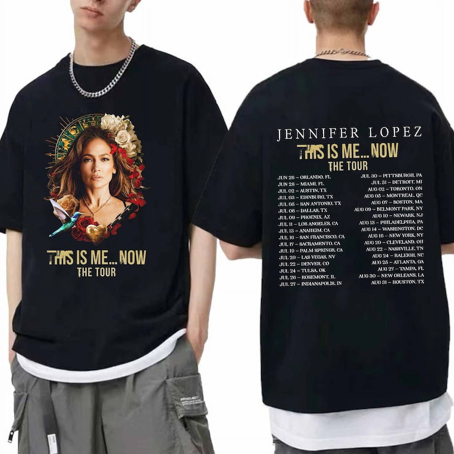 Jennifer Lopez 2024 This Is Me Now Tour Shirt, Jennifer Lopez Fan