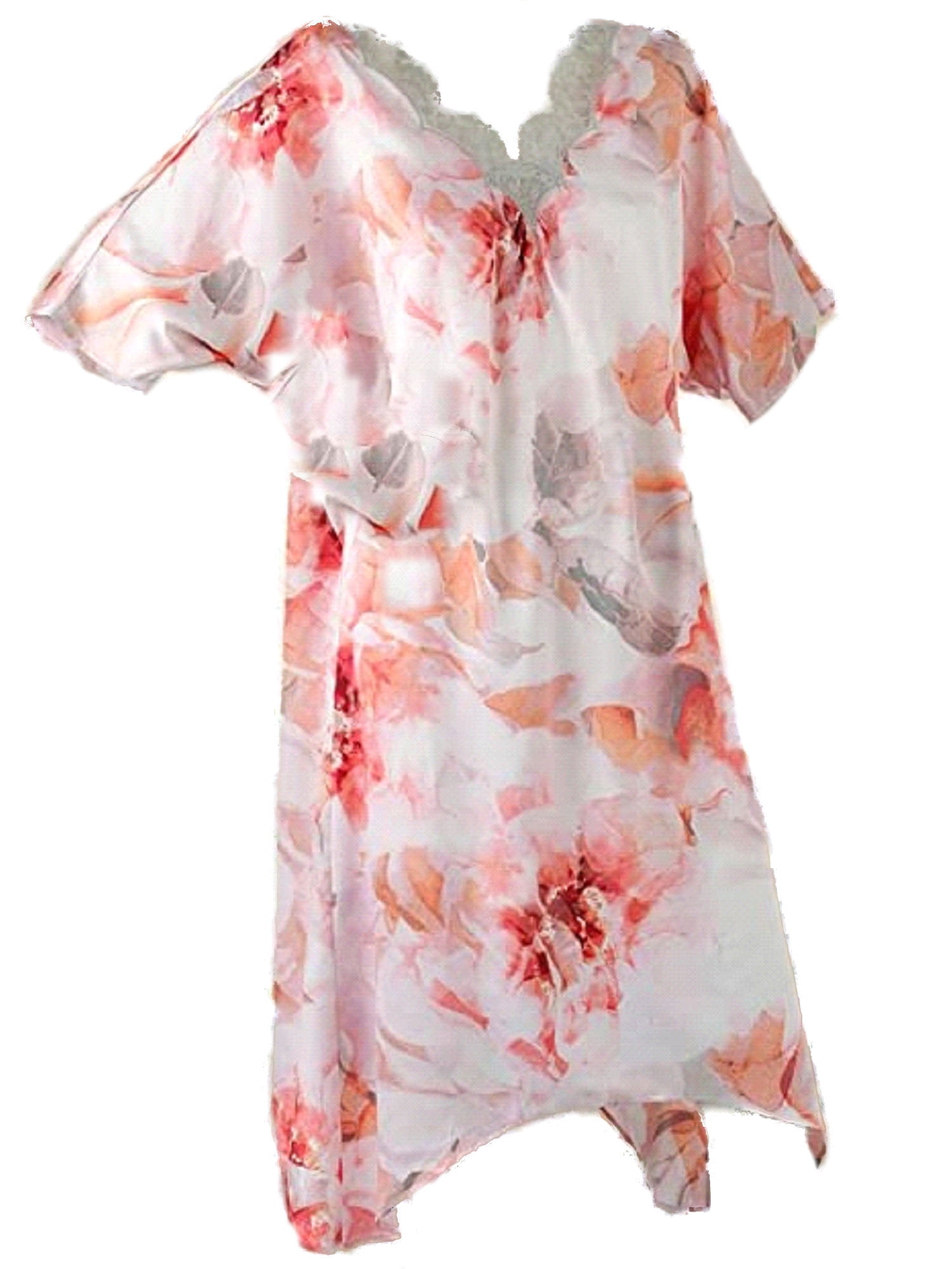 JENNIFER LOPEZ Ravishing Rouge Floral Caftan (M)