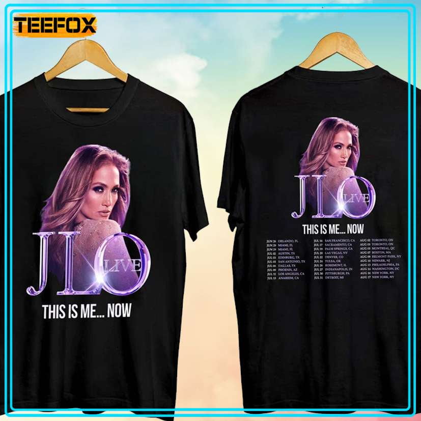 Jennifer Lopez This Is Me Now Tour 2024 Concert Tshirt