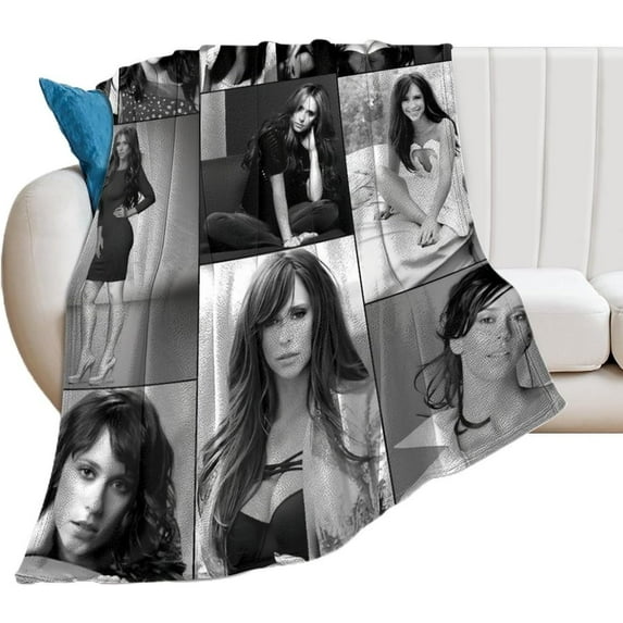 Jennifer Love Hewitt Blanket Beautiful #1 Super Soft Throw Blanket Silky Flannel Lightweight for Sofa, Bed Blanket All Season Use 40"*50" (100 * 130cm)