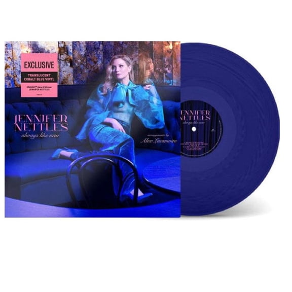 Jennifer Nettles Always Like New Exclusive Translucent-Cobalt Vinyl LP Record
