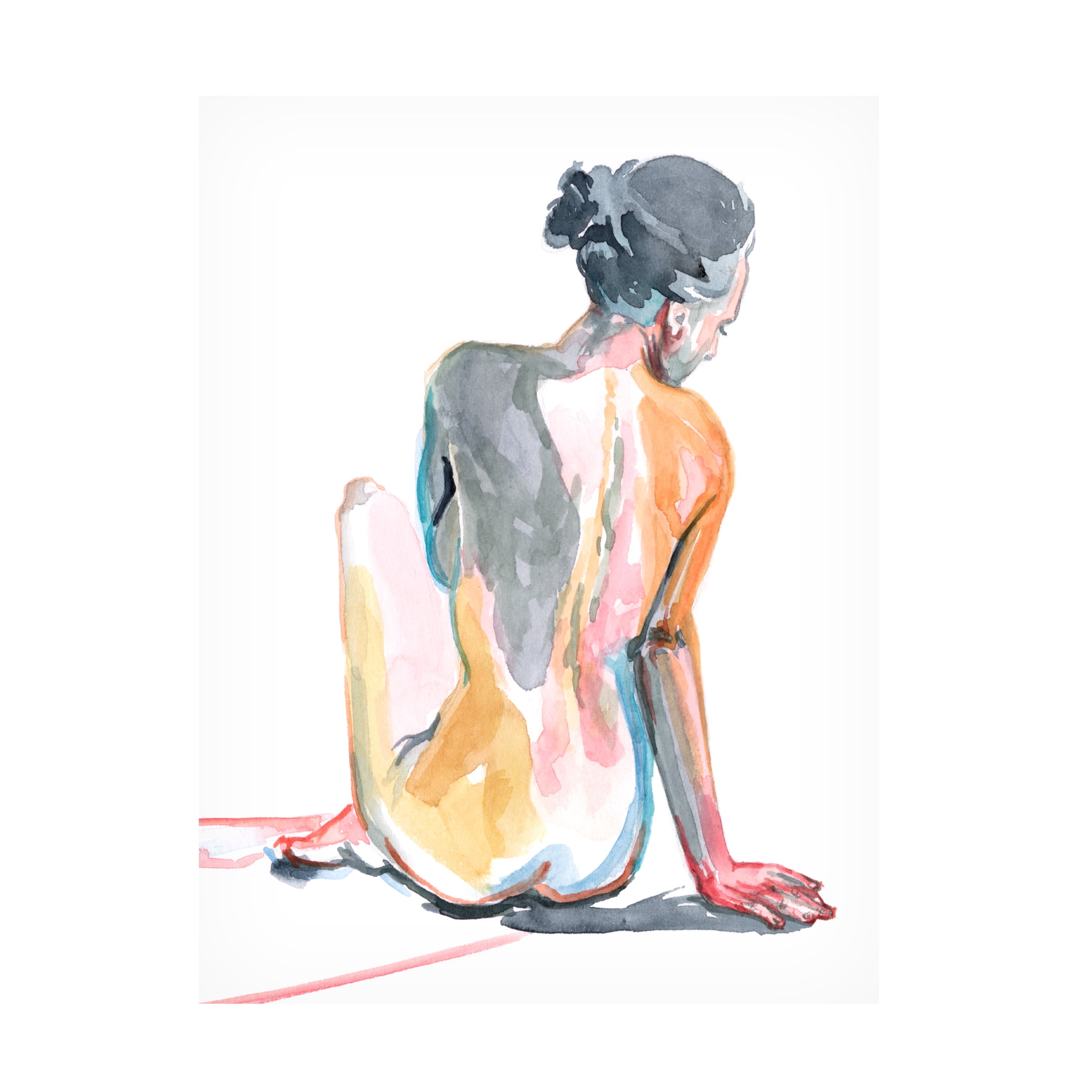 Jennifer Paxton Parker 'Colorful Shadows I' Canvas Art