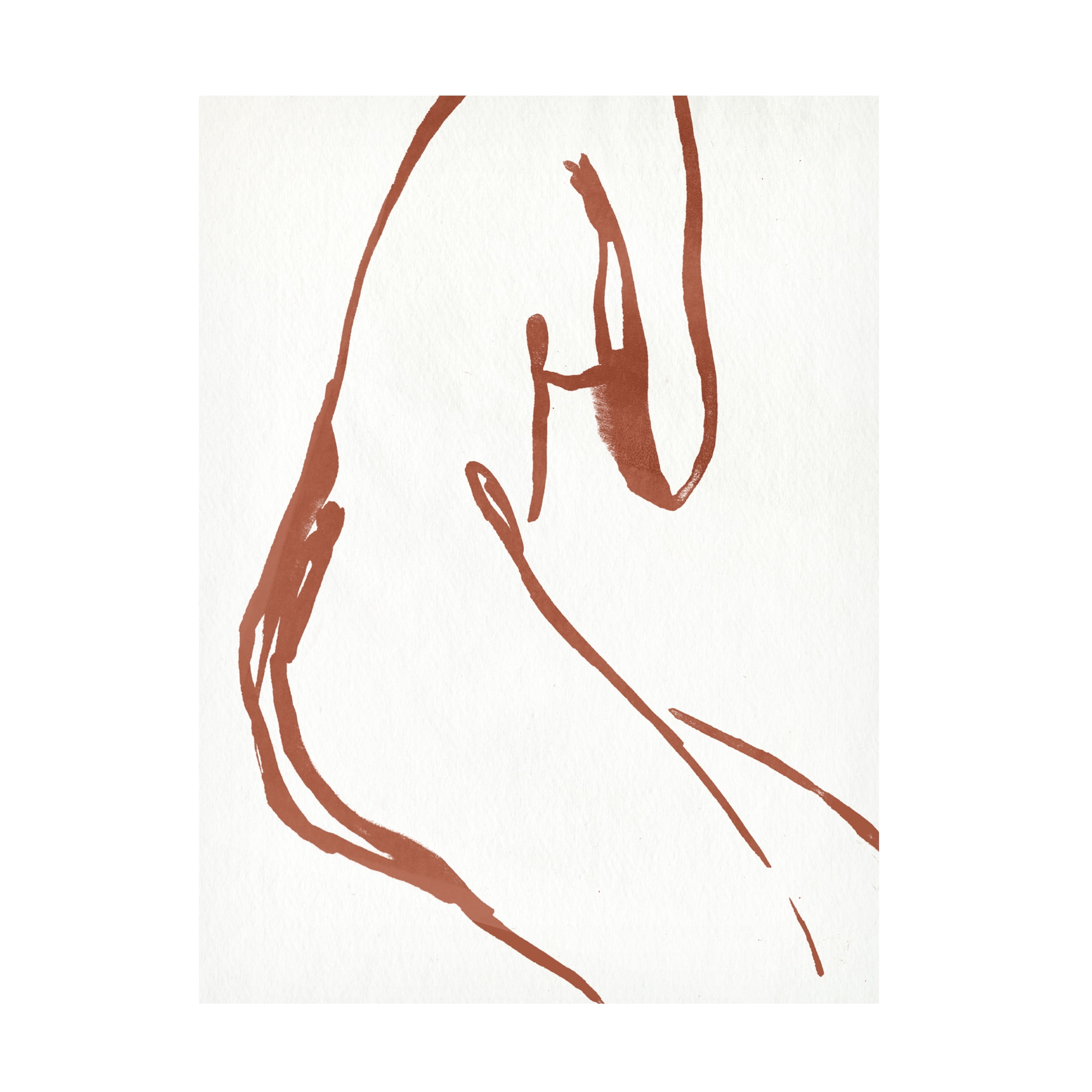 Jennifer Paxton Parker 'Curves I' Canvas Art