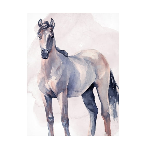 Jennifer Paxton Parker 'Horse in Watercolor II' Canvas Art