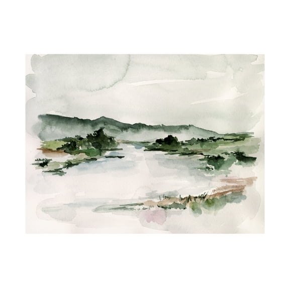 Jennifer Paxton Parker 'Lake Mist II' Canvas Art