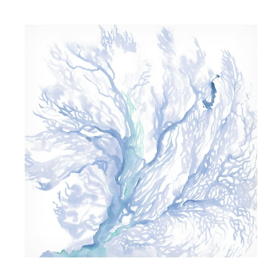 Jennifer Paxton Parker 'Navy Sea Fan II' Canvas Art