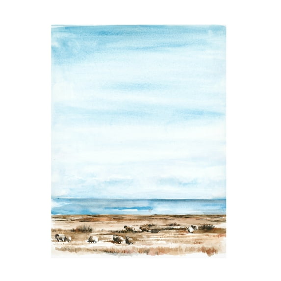 Jennifer Paxton Parker 'Scottish Ewes II' Canvas Art