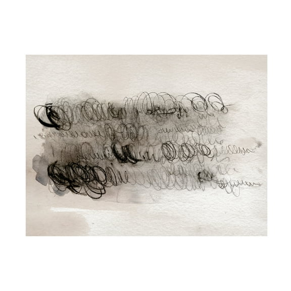 Jennifer Paxton Parker 'Scribble Abstracts I' Canvas Art