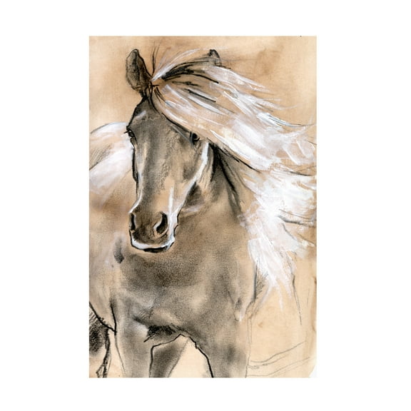 Jennifer Paxton Parker 'Sketched Horse I' Canvas Art