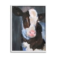 thumbnail image 1 of Jennifer Paxton Parker Smiley Posing Cow Farm Cattle Animal 11" x 14" Framed Painting Art Print, by Stupell Home Décor, 1 of 5