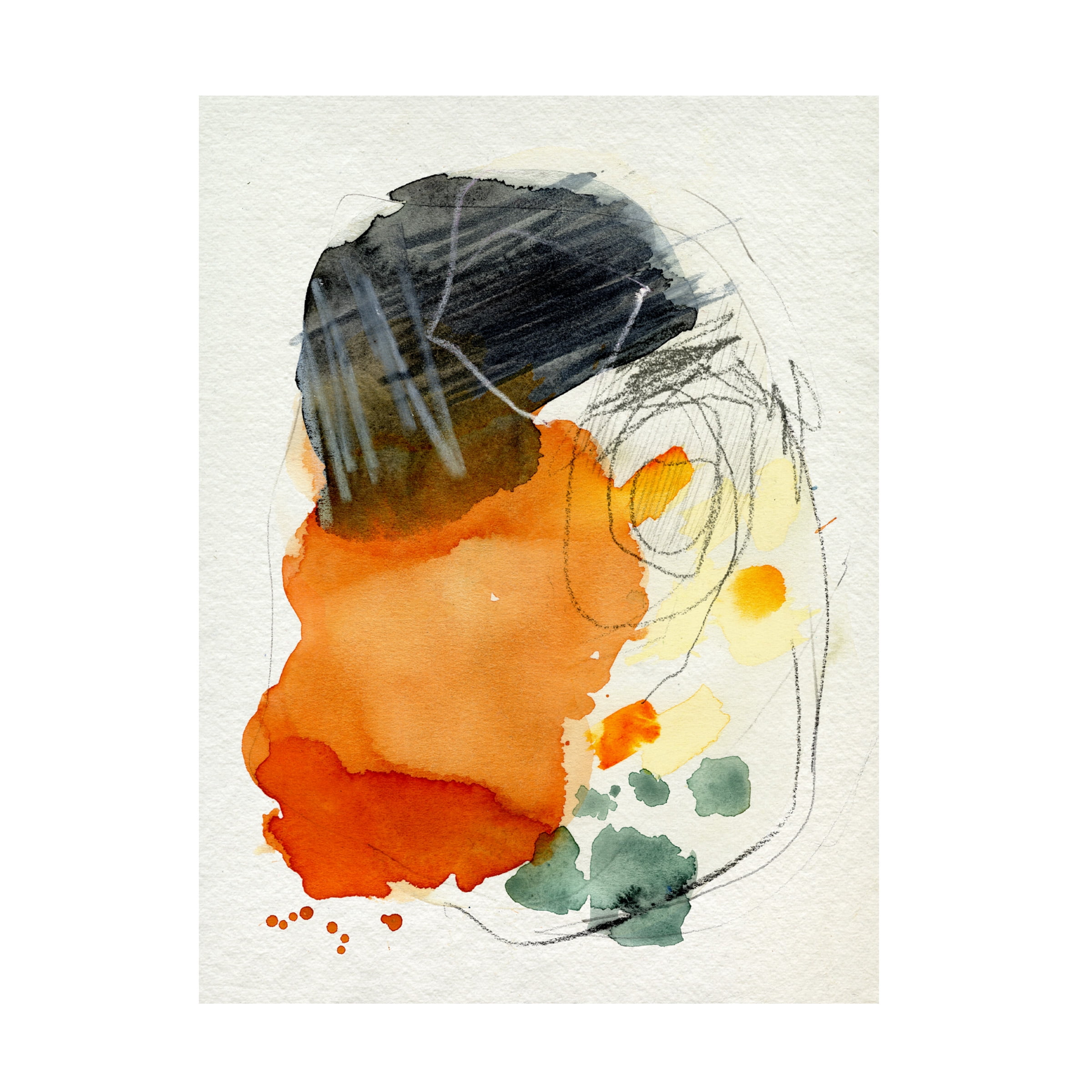 Jennifer Paxton Parker 'Splat I' Canvas Art