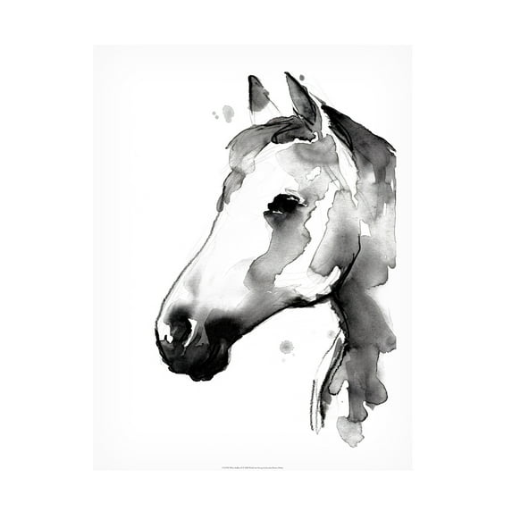 Jennifer Paxton Parker 'White Stallion II' Canvas Art