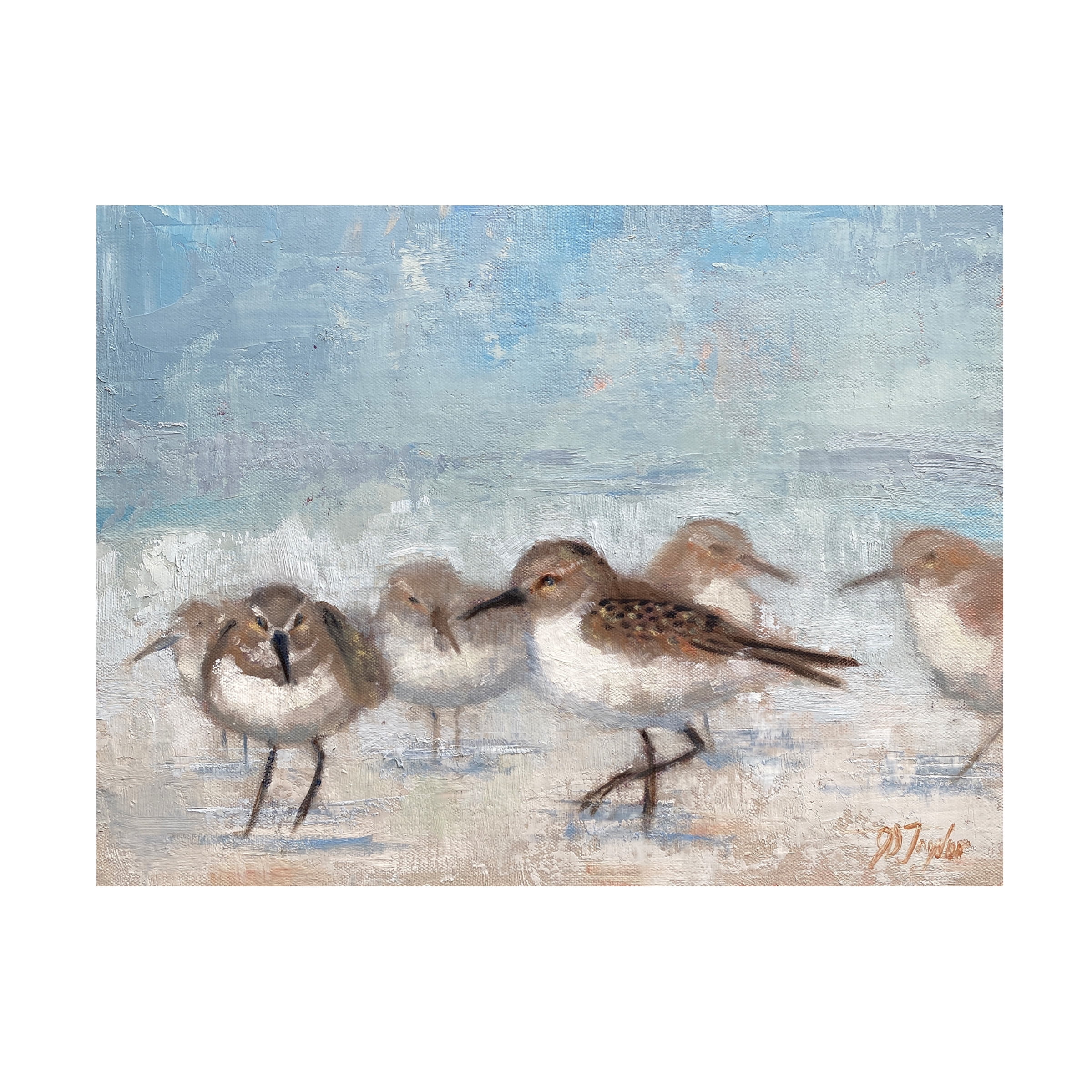 Jennifer Stottle Taylor 'Struttin' Canvas Art