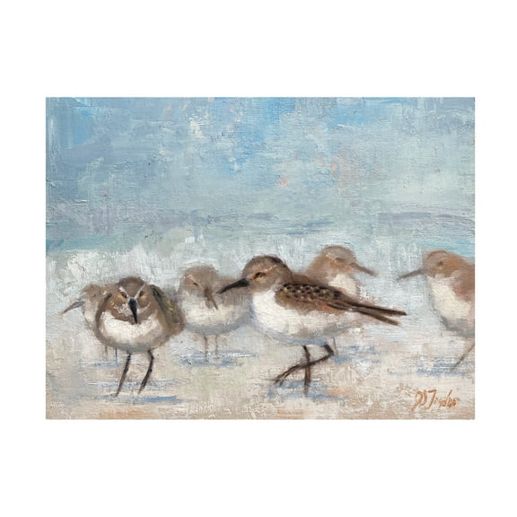 Jennifer Stottle Taylor 'Struttin' Canvas Art