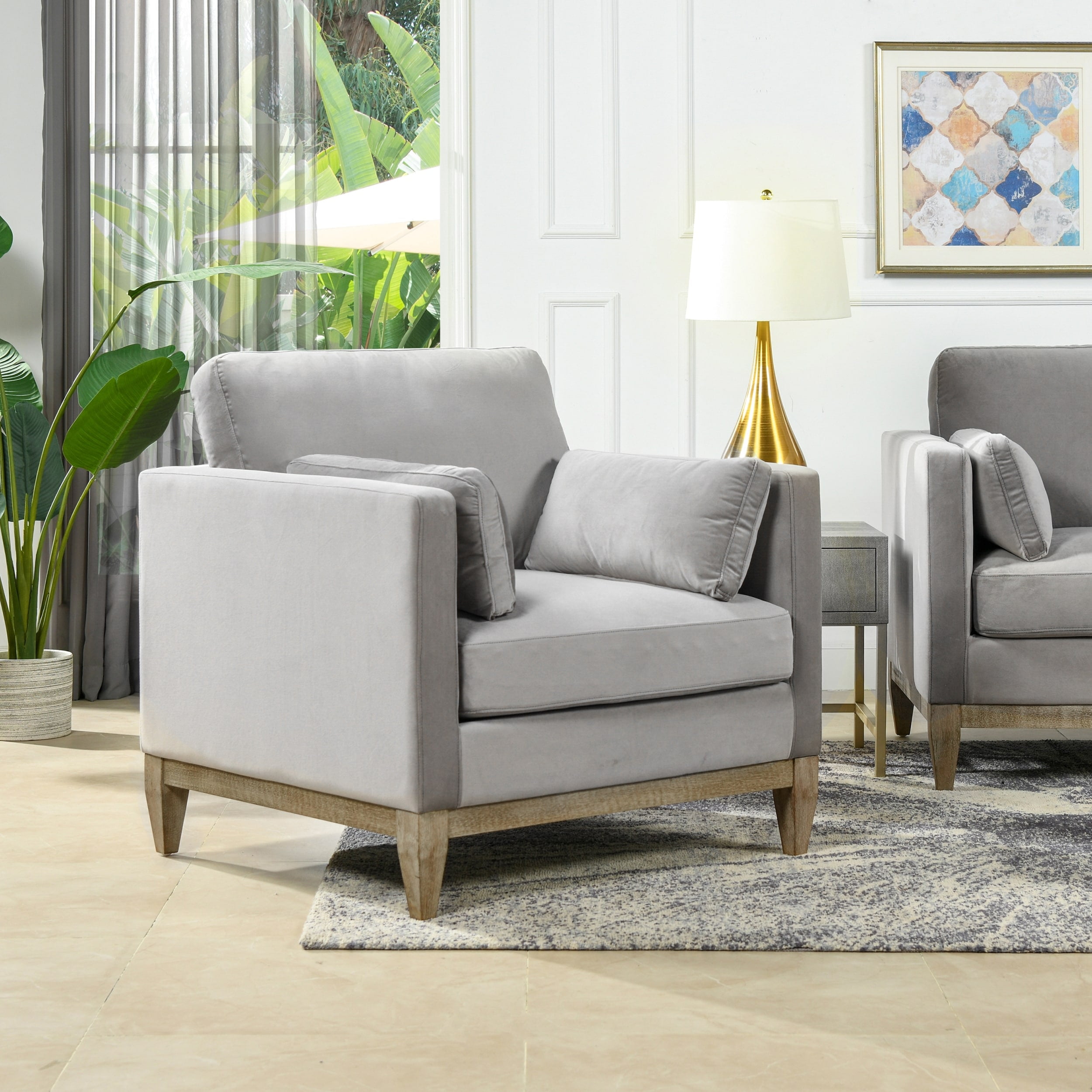 Farmhouse accent chair walmart sales