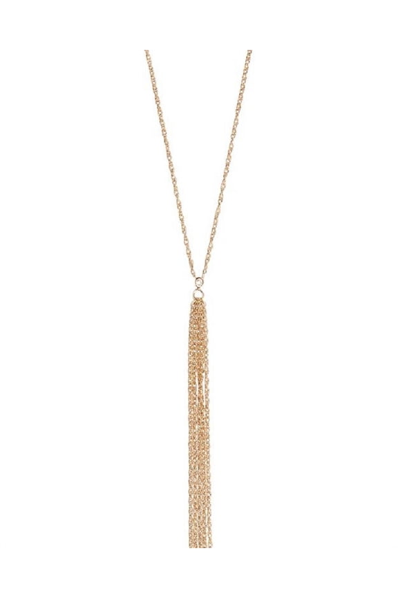 Amaya Long Fringe Necklace
