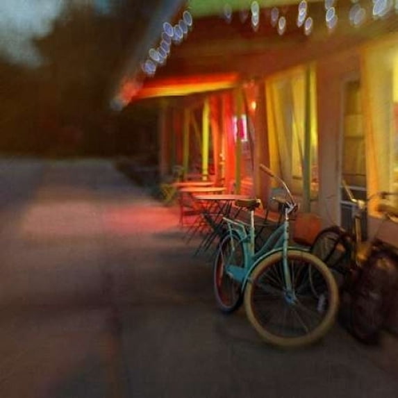 Jennifer�s Bike Poster Print by Dawn D. Hanna (12 x 12)