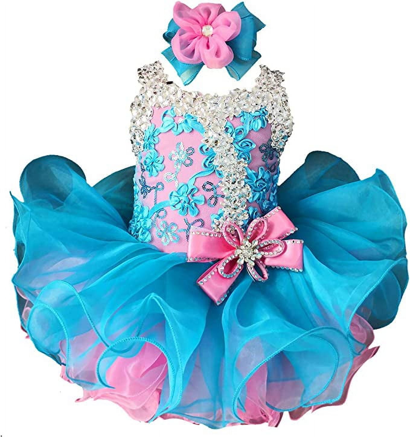 Glitz Pageant Year Old Pageant Dress Pink Cupcake Pageant Dress