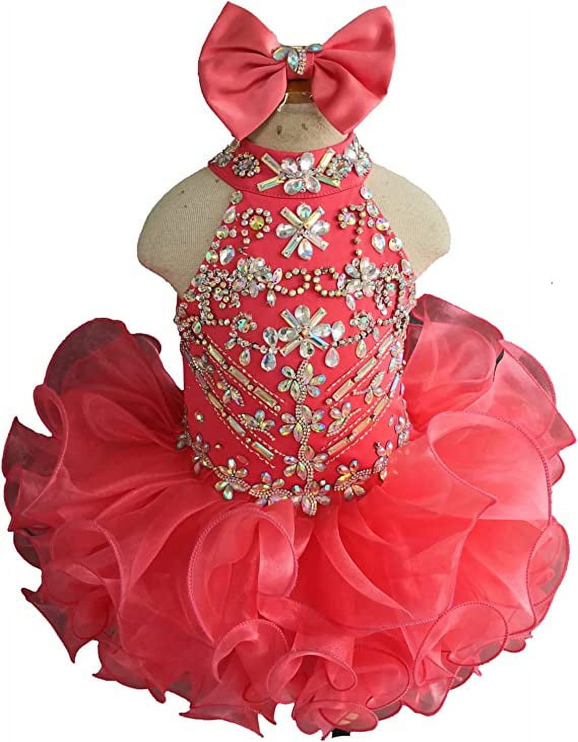 Coral infant dress hotsell