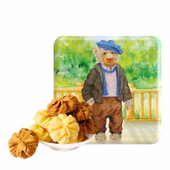 Jenny Bakery Chocolate & Butter Floweer Butter Cookies 220g