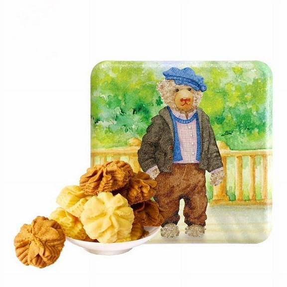 Jenny Bakery Chocolate & Butter Floweer Butter Cookies 220g