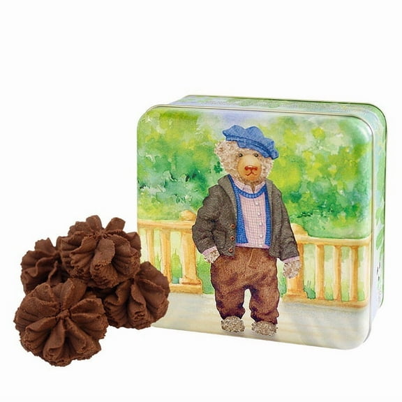 Jenny Bakery Chocolate Floweer Butter Cookies 220g