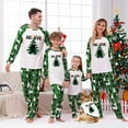 thumbnail image 1 of Jenny Christmas Pajama Sets For Family, Believe Bigfoot Print, Plus Size Available, Long Sleeve Top and Matching Bottoms, 1 of 7