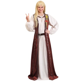 women's little white dress Chic White Boho Summer Dress – Flare Sleeve A-Line Mini Dress in White | Women's Boho Fashion | L