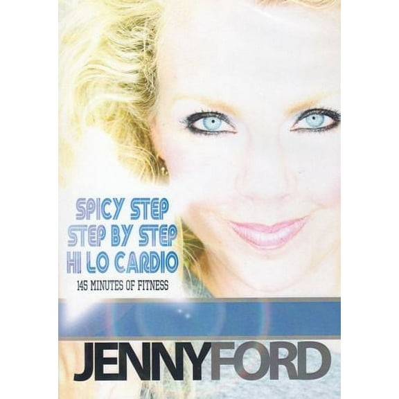 Jenny Ford 3 Workouts DVD - Spicy Step, Hi Lo Cardio, Step By Step