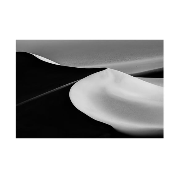 Jenny Qiu 'Sand Dunes' Canvas Art - 32 x 22 Inches