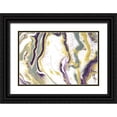 thumbnail image 1 of Jenny Rainbow Fine Art 14x11 Black Ornate Wood Framed with Double Matting Museum Art Print Titled - Acrylic Painting Olive Gardens 1, 1 of 4