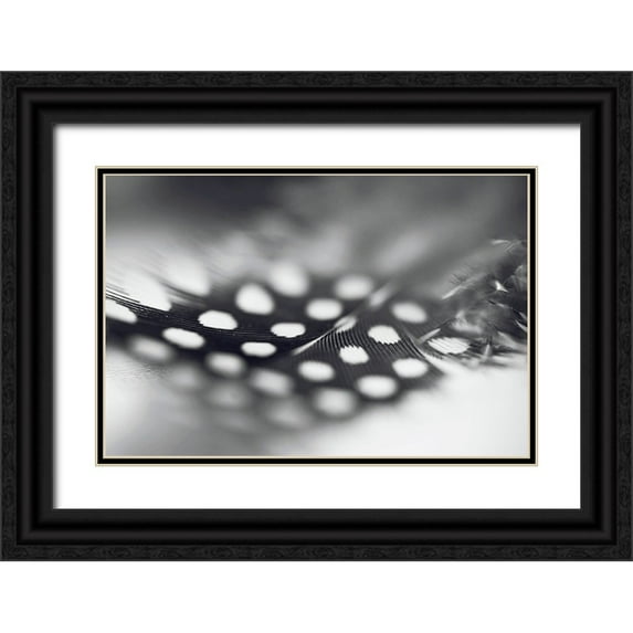 Jenny Rainbow Fine Art 18x13 Black Ornate Wood Framed with Double Matting Museum Art Print Titled - Angel Flight Series Noublie Pas