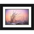 thumbnail image 1 of Jenny Rainbow Fine Art 18x13 Black Ornate Wood Framed with Double Matting Museum Art Print Titled - Magic Winter Moments 3, 1 of 4