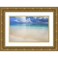 thumbnail image 1 of Jenny Rainbow Fine Art 24x17 Gold Ornate Wood Framed with Double Matting Museum Art Print Titled - Wide Ocean, 1 of 4