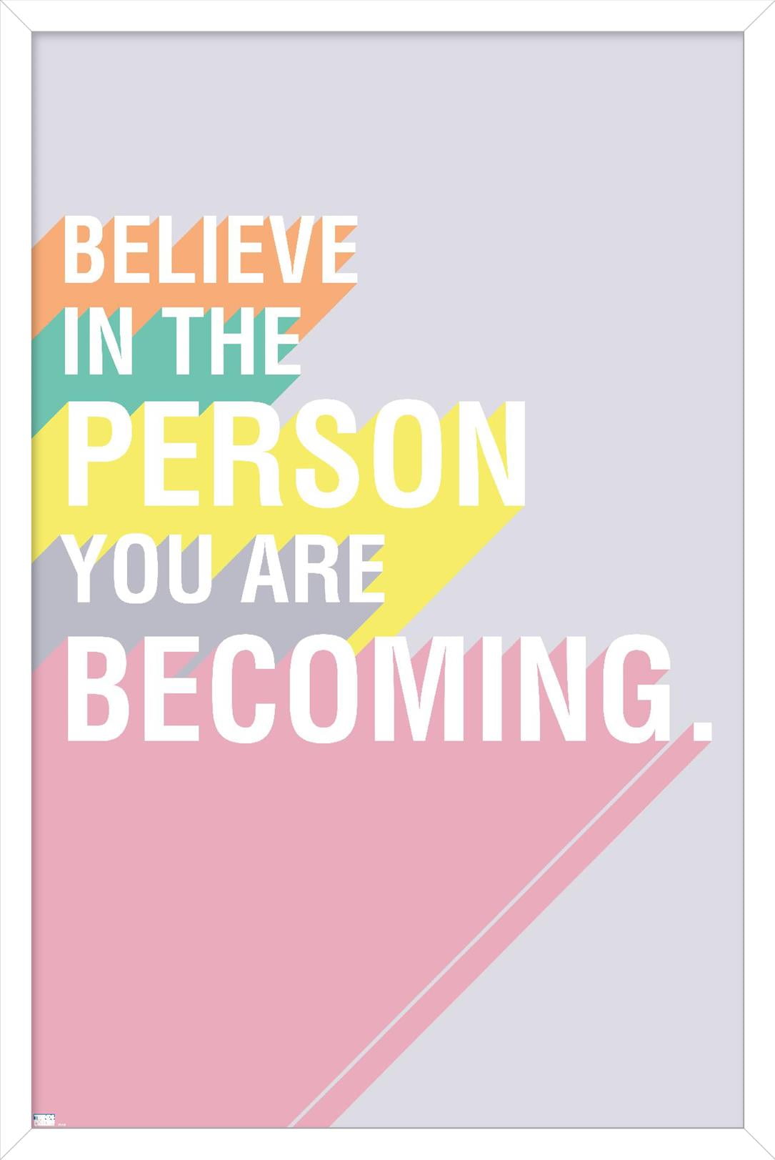 Jenny Redman - Believe Wall Poster, 14.725" x 22.375", Framed