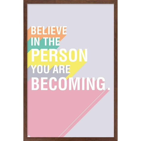 Jenny Redman - Believe Wall Poster, 14.725" x 22.375", Framed