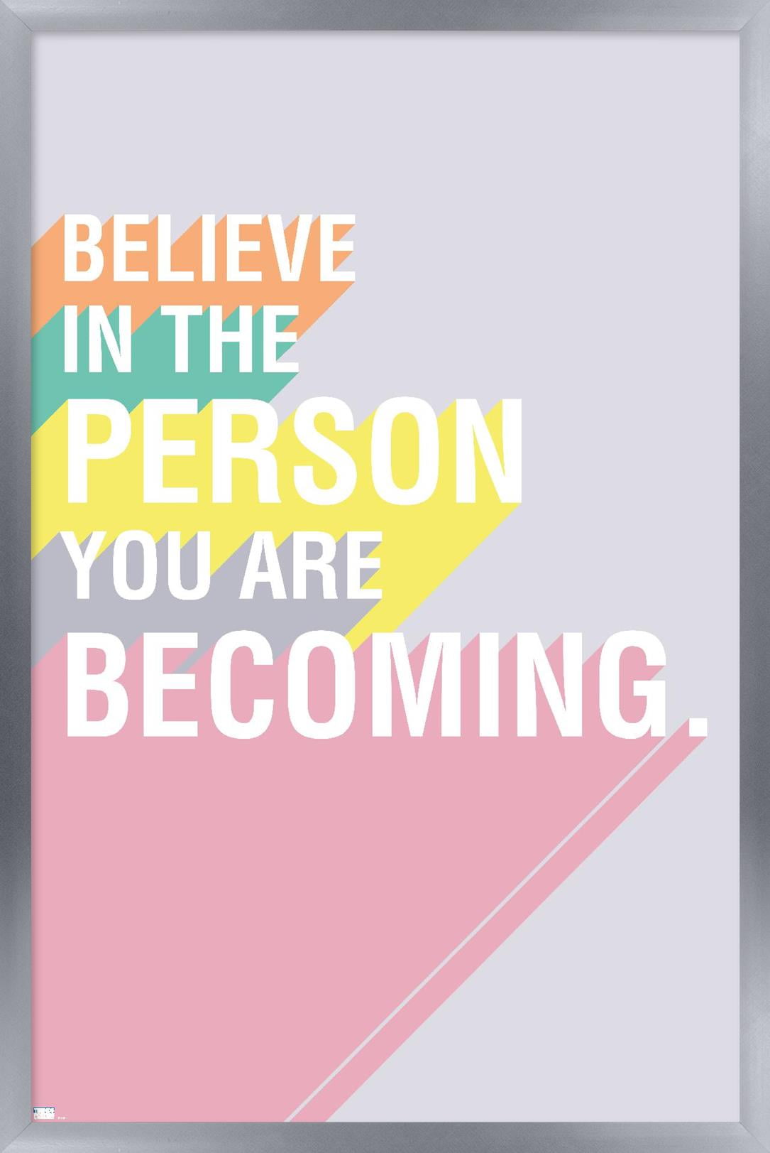 Jenny Redman - Believe Wall Poster, 14.725" x 22.375", Framed