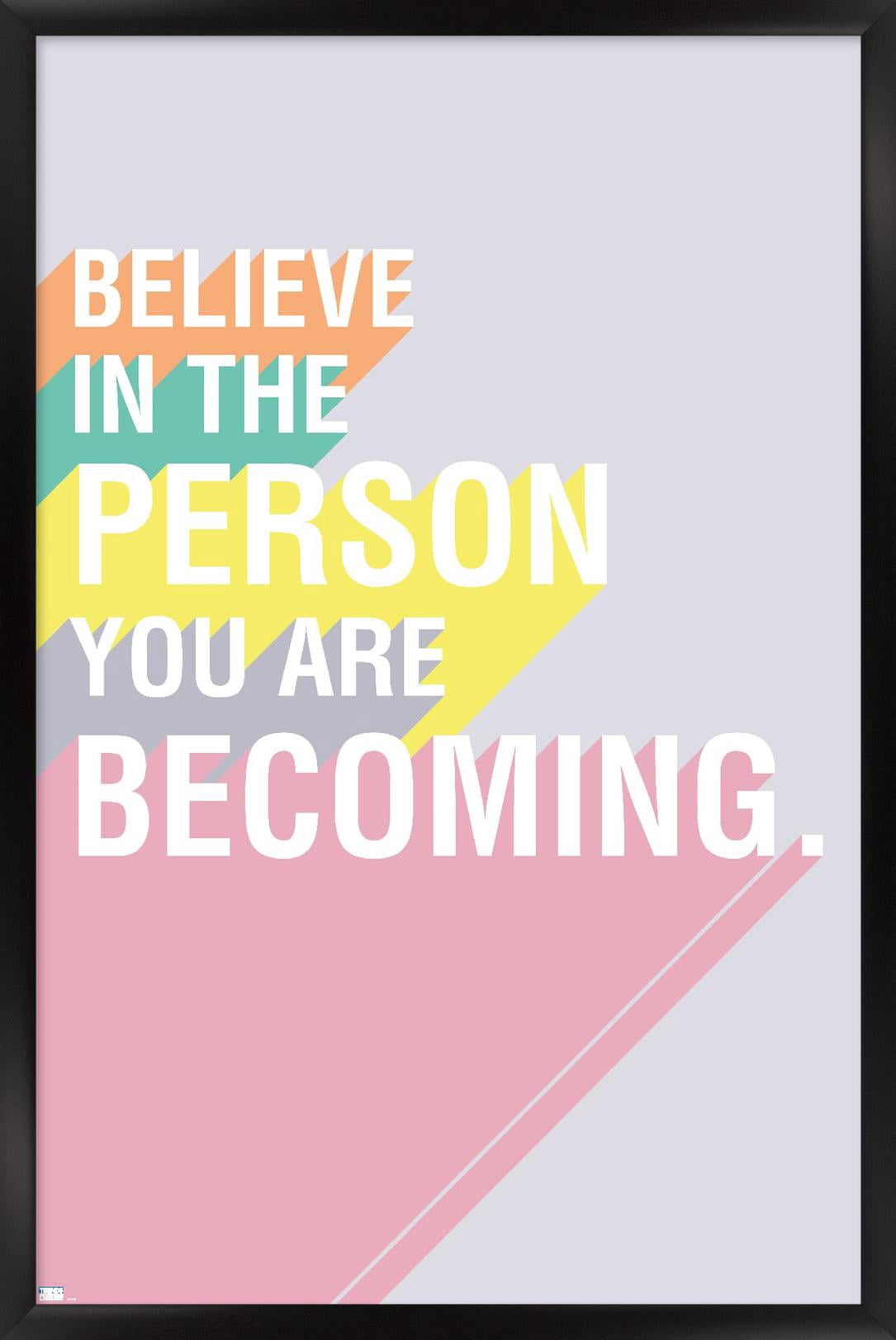 Jenny Redman - Believe Wall Poster, 22.375" x 34", Framed