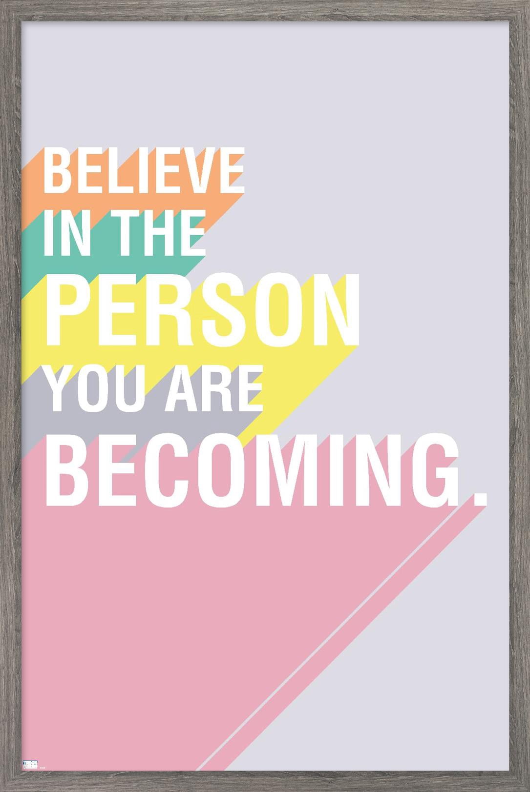 Jenny Redman - Believe Wall Poster, 22.375" x 34", Framed