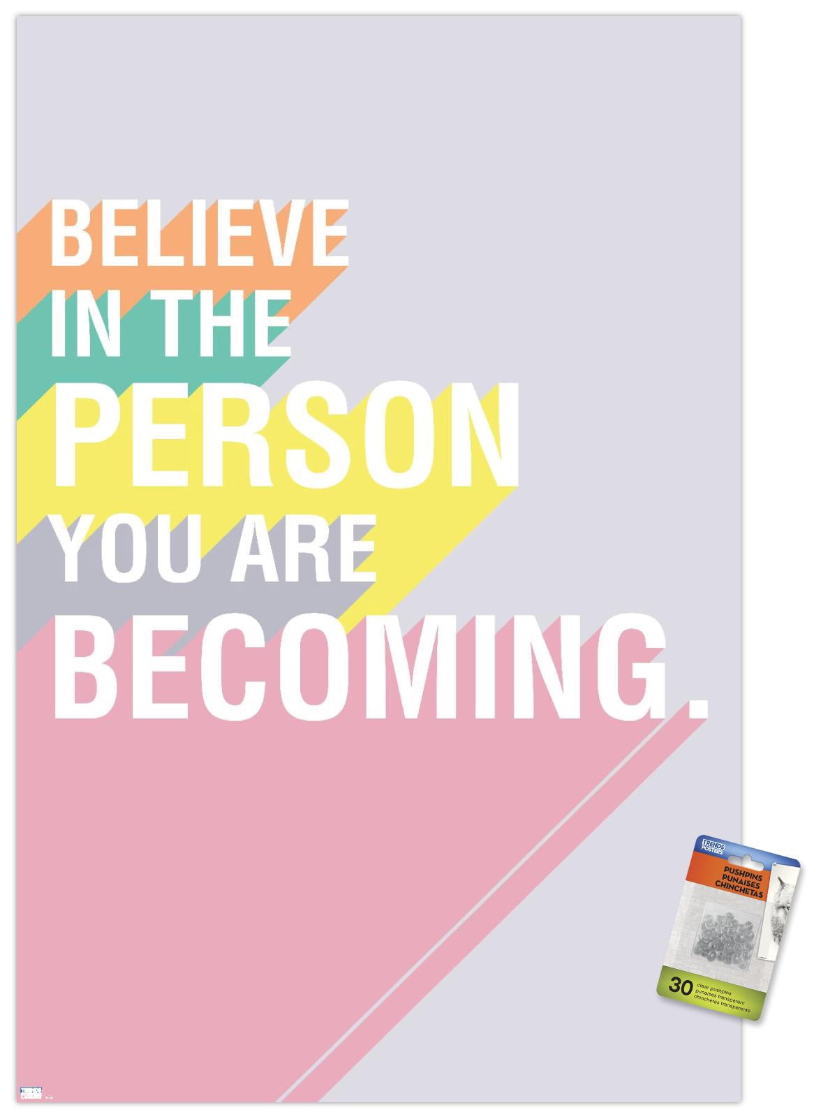 Jenny Redman - Believe Wall Poster with Pushpins, 22.375" x 34"