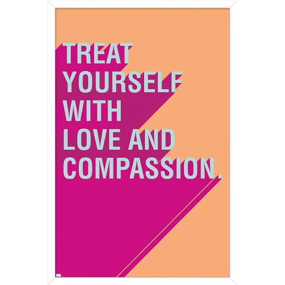 Jenny Redman - Compassion Wall Poster, 22.375" x 34", Framed
