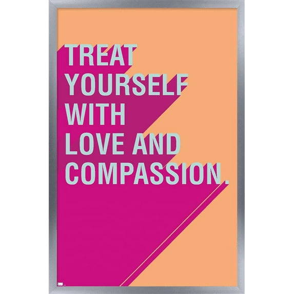 Jenny Redman - Compassion Wall Poster, 22.375" x 34", Framed