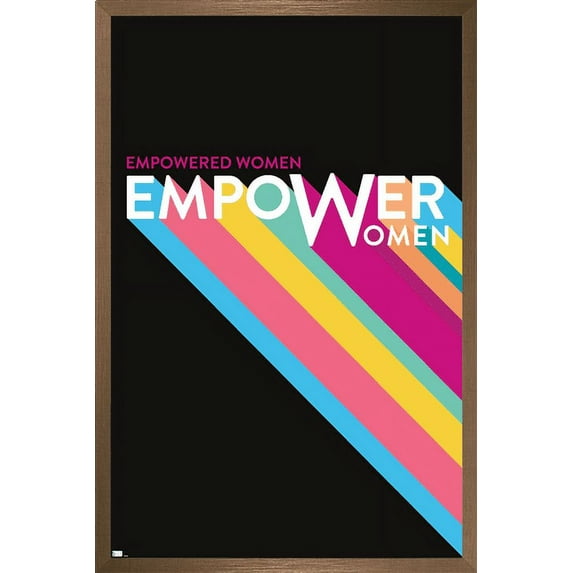 Jenny Redman - Empowerment Wall Poster, 14.725" x 22.375", Framed