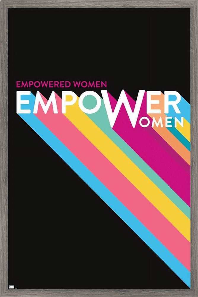 Jenny Redman - Empowerment Wall Poster, 22.375" x 34", Framed