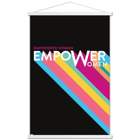 Jenny Redman - Empowerment Wall Poster with Wooden Magnetic Frame, 22.375" x 34"