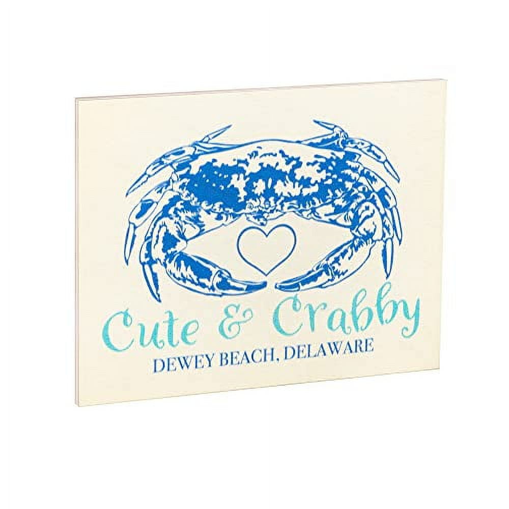 JennyGems Delaware Gifts, Dewey Beach Delaware Souvenirs, Delaware Sign, Delaware Decor