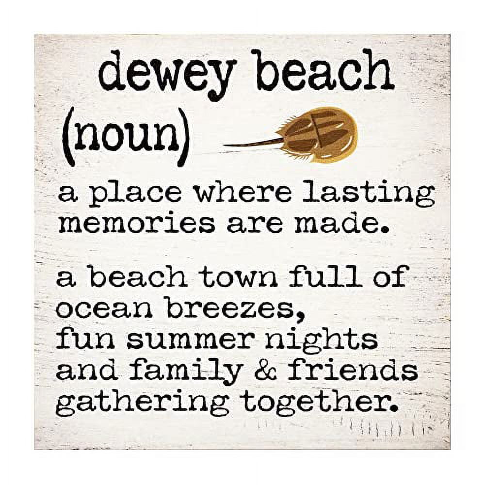 JennyGems Delaware Gifts, Dewey Beach Delaware Souvenirs, Delaware Sign, Delaware Decor