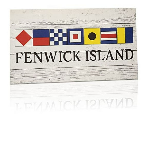 JennyGems Delaware Gifts, Fenwick Island Delaware Souvenirs, Delaware Sign, Delaware Decor, Made in USA