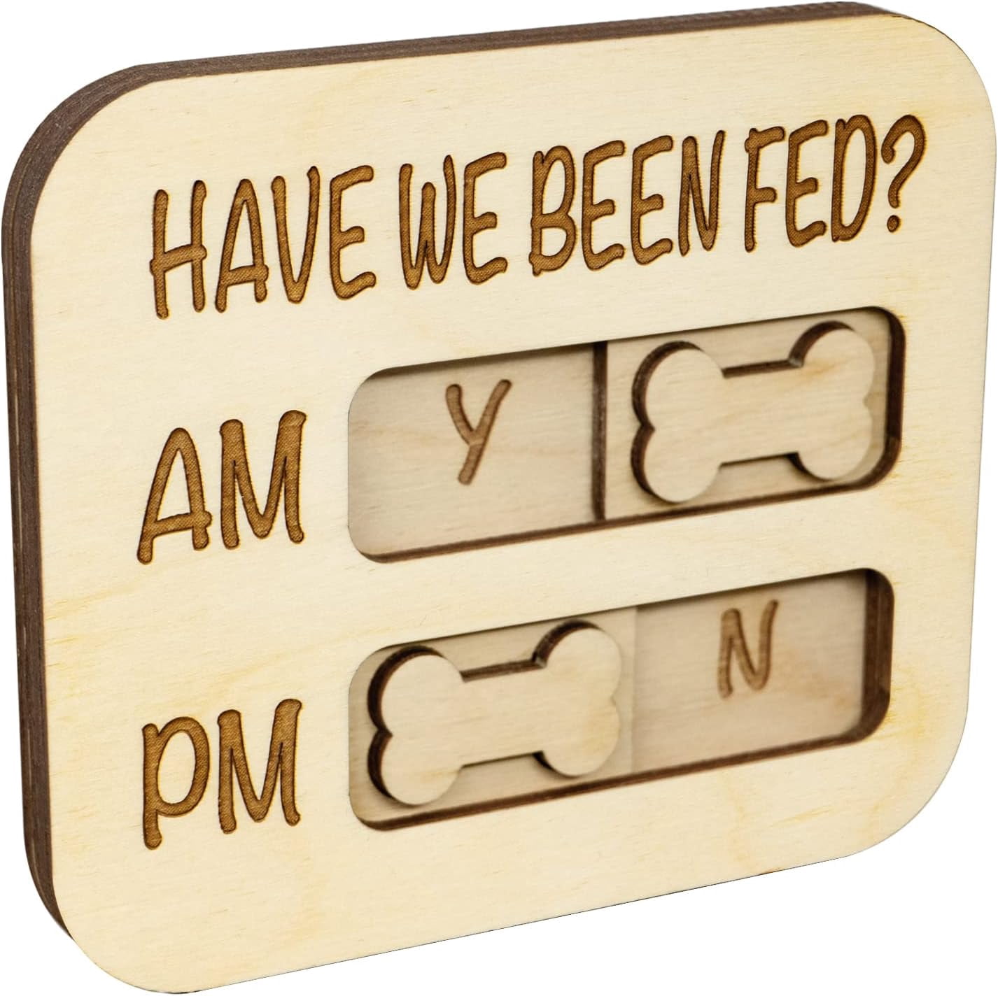 JennyGems Dog Feeding Reminder, Have We Been Fed, Dog Feeding Magnet ... - Irregular Dog Feeder For Different Puppies And Reminder