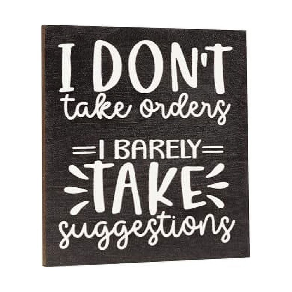 JennyGems I Don’t Take Orders I Barely Take Suggestions Funny Fridge